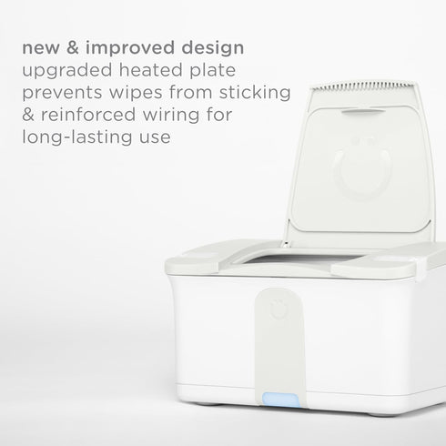 Packs, Ubbi Baby Wipes Warmer and Dispenser with Nightlight, Top-Heating System, Moisture Lock Lid, Fits Standard Wipe