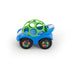 1 Pack, 3 Bright Starts Oball Easy Grasp Rattle & Roll Toy Sports Car BPA-Free Infant Crawling Toy, Age Months and up