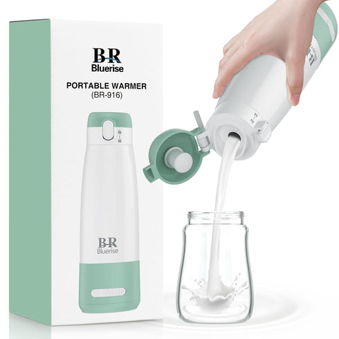 Portable Milk Warmer for Travel Dual Heating Modes for Breast Milk &