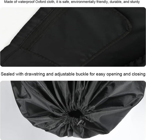 HYSOURCE Stroller Travel Bag Waterproof for Airplane with Carry Strap Baby Stroller Cover for Airplane Perfect for Baby