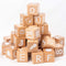 Wooden Blocks Set - 31 PCS ABC Building Blocks, Counting & Building Block Toys for 3+ Year Old, 1.18 Inch, Gifts