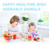 40 Pack 12" 18" 3 Babebay Disposable Placemats for Baby, Sticky Toddler Placemat for Restaurants, Dining Table, Party