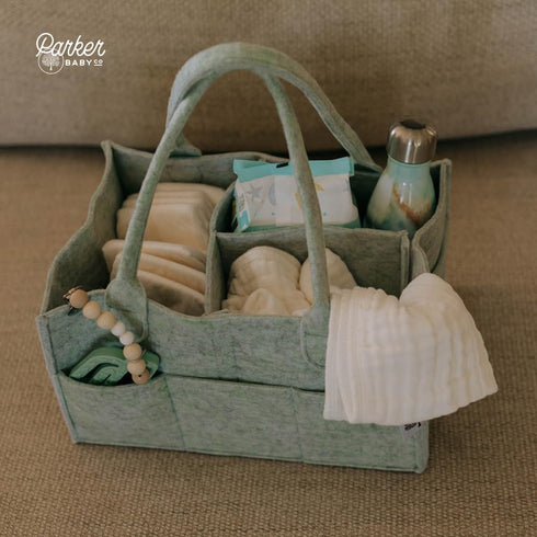 Parker Baby Diaper Caddy - Stylish Storage for Nursery Essentials