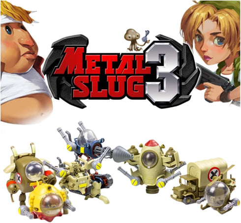 HiPlay Plastic Model Kits: Metal Slug3 - Walking Mecha, Mecha Anime Style Collectible Action Figures