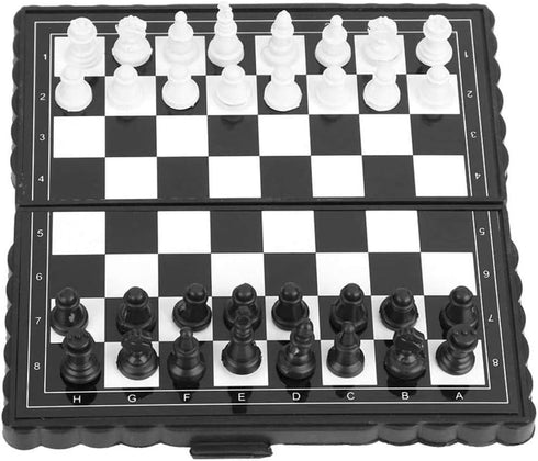 Portable Magnetic Chess Set, Chessboard Game for Kids, Family Activities, Chessboard for Party