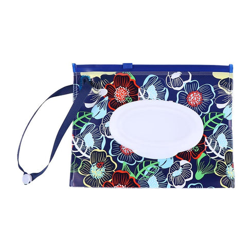 generic Wet Wipe Dispenser, Portable Refillable Wipe Holder, Reusable Lightweight Wipes Container Case
