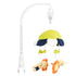 Crib Mobile Motor with Built-in SD Card, White Baby Mobile Rotary Music Box with Volume Control, Portable Sound Machine