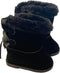 18 Inch Doll Boots - Fits 18 Inch Girl Dolls (Black Tie Boots)