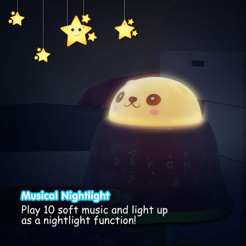 6 BEST LEARNING Whack and Learn Mole - Educational Interactive Light-Up Toy for Infants Babies Toddlers for Month