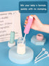 Handheld Electric Formula Stirrer, Milk Frothers, Handheld Drink Mixer (Blue)