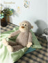 Tovodise Animal15.4 inch Cute Plush Monkey Toy Soft Stuffed Adorable and Cuddly Plush Monkey Huggable Companion