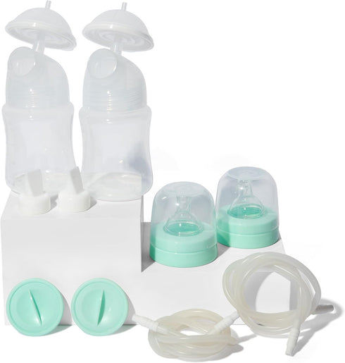 Motif Medical Duo Double Breast Pump Replacement Parts - Resupply Kit w/Milk