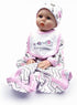 18-22 Inch 5 Sets Reborn Baby Doll Girl Clothes Newborn Baby Doll Clothing Elephants Outfits Accessories Pieces