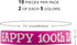 Teacher Created Resources Happy 100th Day Wristband Pack, of 10