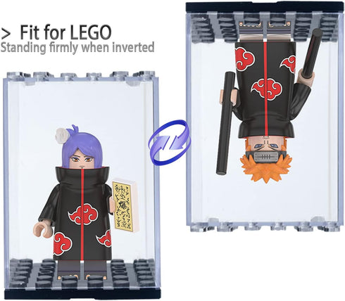 SHIYIJIA Collectibles(12PCS) Minifigures Acrylic Display Case Action Figure Building Block Display Box