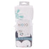 NOJO Penguin Let it Snow Christmas Baby Blanket, White, Aqua, and Gray, Super Soft Photo Op