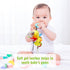 Baby Stroller Toy and Car Seat Toy with Teether Hanging Rattle for Boys and Girls 3-12 Months