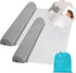 BeiliuDevise Inflatable Bed Bumpers for Toddlers 2 Pack, Non-Slip Bed Bumper with Machine-Washable