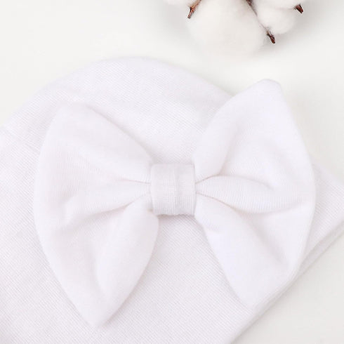 0-3 AQOKKA Baby Swaddle Sleep Sacks with Big Bow Hats Cotton Adjustable Swaddle Blankets Wrap Nursery Swaddles