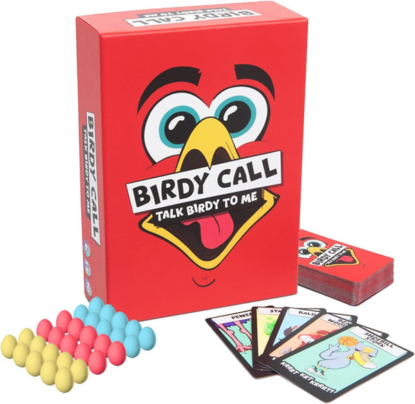 BIRDY CALL Family Party Game Fun Bird-Themed Matching Card Game for Kids,