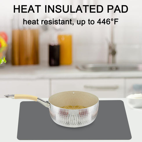Extra Large Silicone Table Mat, Food-Grade Waterproof Protector for Crafts, Kids Dinner, Kitchen Pastry Rolling