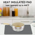 Extra Large Silicone Table Mat, Food-Grade Waterproof Protector for Crafts, Kids Dinner, Kitchen Pastry Rolling