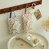 Floral Quilted Baby Wipe Holder - Portable Wet Wipes Pouch for Stroller and Car