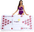 6FT Triumpeek Inflatable Pool Game Table Float, Blow Up Floating Pool Game Raft Lounge, Fun Pool Party Game Table