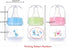QERPON 1.7oz Baby Bottle Portable Baby Nursing Bottle Wide Neck Natural Flowing Easy to Milk Bottle for Infant Pet Dog