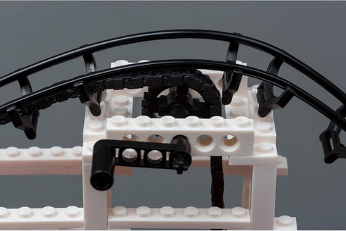 Little Dipper - 324 Pcs Building Brick Set, Gravity Powered Roller Coaster Model for STEM Learning