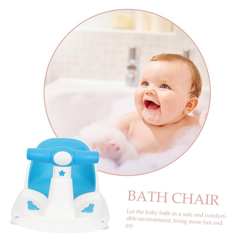 Levemolo Bath Seat with Backrest and Non-Slip Suction Cups Shower Chair for Sit-up Support Safe Material Bathtub Seat