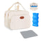 PIIOSER Breastmilk Cooler Travel Bag with Ice Pack, Compatible with Wearable Breast