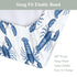 Summer 32''16'' Watercolor Blue Lobster Changing Pad Covers for Baby Girls Boys Nautical Marine Animal Fitted Change