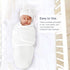 0-3 AQOKKA Baby Swaddle Sleep Sacks with Big Bow Hats Cotton Adjustable Swaddle Blankets Wrap Nursery Swaddles