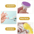 JUMPLAWN Trimmer 12Pcs Electric Nail Heads Nail Grinding Tools with Storage Box for Newborn Grooming