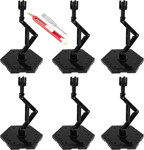 TWKUPWO Hobby Model Action Base Display Stand, Gundam Action Figure Stand Compatible with