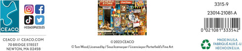 Ceaco - Tom Wood - The General Store - 1000 Piece Jigsaw Puzzle
