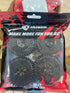 INJORA 1.0 Brass Beadlock Tires Set 4PCS for 1/18 TRX4M 1/24 RC Crawler Car Axial SCX24 Upgrade