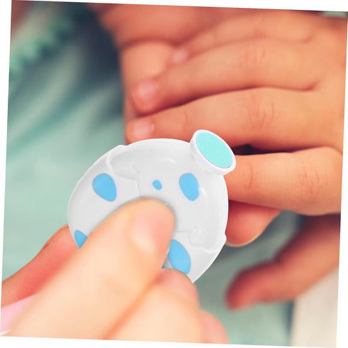Trimmer TOYANDONA Electric Nail for Infants Cartoon Dinosaur Design Safe Baby Nail Polisher Grinding Pads for Newborns