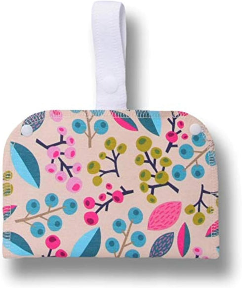 Wet Bag with Double Pocket; Keep The Fresh Pads on one Side,
