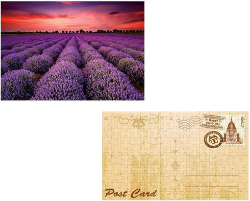 3 Pack Mini Landscape Jigsaw Puzzles, 150 Pieces for Adults, Small 6 x 4 Inches Home Decor Entertainment Toys