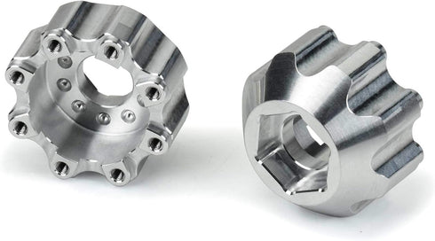 Pro-line Racing 1/2 Offset Aluminum Hex Adapters 8x32 to 17mm PRO635300 for Electric Car/Truck Option Parts