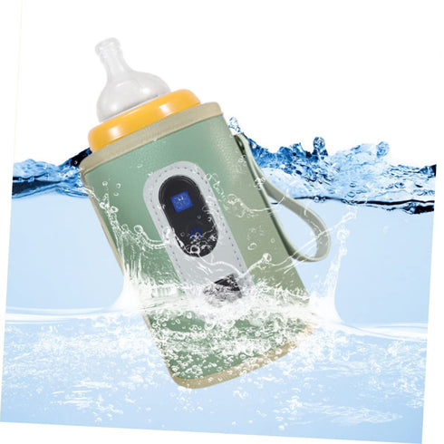 Setting Sosoport Insulated Bottle Storage Bag Digital Display Portable Travel Bottle Warmer Cover Thermal Bag