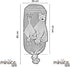 Minora Set, 1 Set (1 1 1 0-8 Newborn Essentials Baby Swaddle Blanket Piece Pacifier Holder, Cocoon Swaddle Sleep Sack