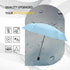Nakazawa Adjustable Steering Angle, Clip-On All-Round Protection, Convenient and Lightweight, for Sun Protection
