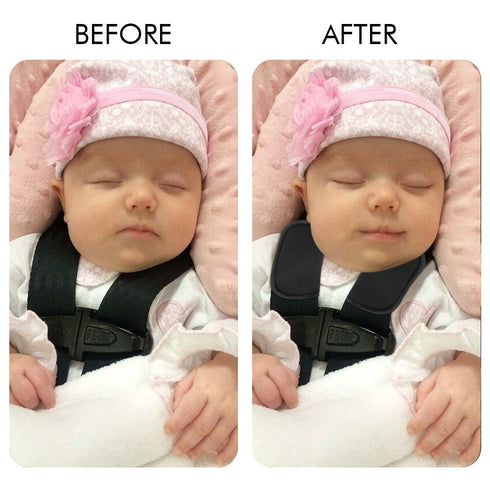 Accmor Car Seat Strap Pads for Baby Toddler Kids, Soft Car Seat Straps Shoulder Pads for All Baby Car Seats, Stroller