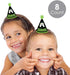 Big Dot of Happiness Game Zone - Mini Cone Pixel Video Game Party or Birthday Party Hats - Small Little Party Hats - Set of 8