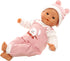 Baby Doll Clothes Handmade Pink Rabbit Top Jumpsuit with Cap Rompers Outfits for 14 to 16 Inch Doll Clothing Set