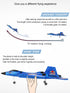 F-22 2.4GHz Lights/3 8-16 ANTSIR Remote Control Plane Raptor, Durable Foam Rc Airplane with Smart Gyro/LED Rechargeable
