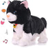 Smalody Interactive Plush Toys, Novelty Sound Control Mechanical Cat Electronic Pets Robot